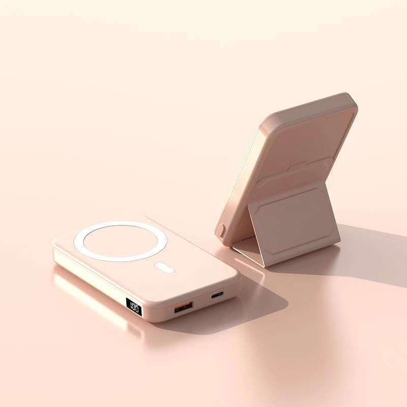 10000mAh Portable Power Bank with 15W Fast Charging, 1-USB Output, Multicolor Plastic Design for Mobile Phones and Devices