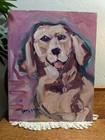 11x14 GOLDEN RETRIEVER DOG PUPPY JOSE TRUJILLO  (Moving Sale All Must Go) — photo 2