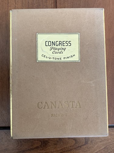Vintage Congress Playing Cards Cincinnati Art Museum Dual Double Deck EUC - Picture 3 of 9