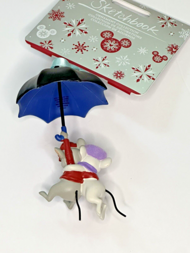 THE RECUERS 2021 Bernard & Miss Bianca Skizzenbuch Ornament Disney Weihnachten NEU - Bild 2 von 9