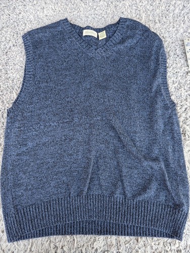 V Neck Cotton Knit Sweater Vest | eBay