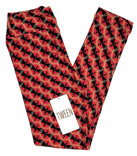 NEW Lularoe Leggings Tween (sz 00-0) Womens Girls Hexagon Dots Buttery Soft