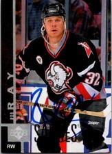 Rob Ray autographed Hockey Card (Buffalo Sabres, SC) 1998 Upper Deck #228