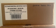 2019-20 PANINI BASKETBALL FACTORY SEALED STATUS ASIA 20 BOX CASE MORANT ZION RCs