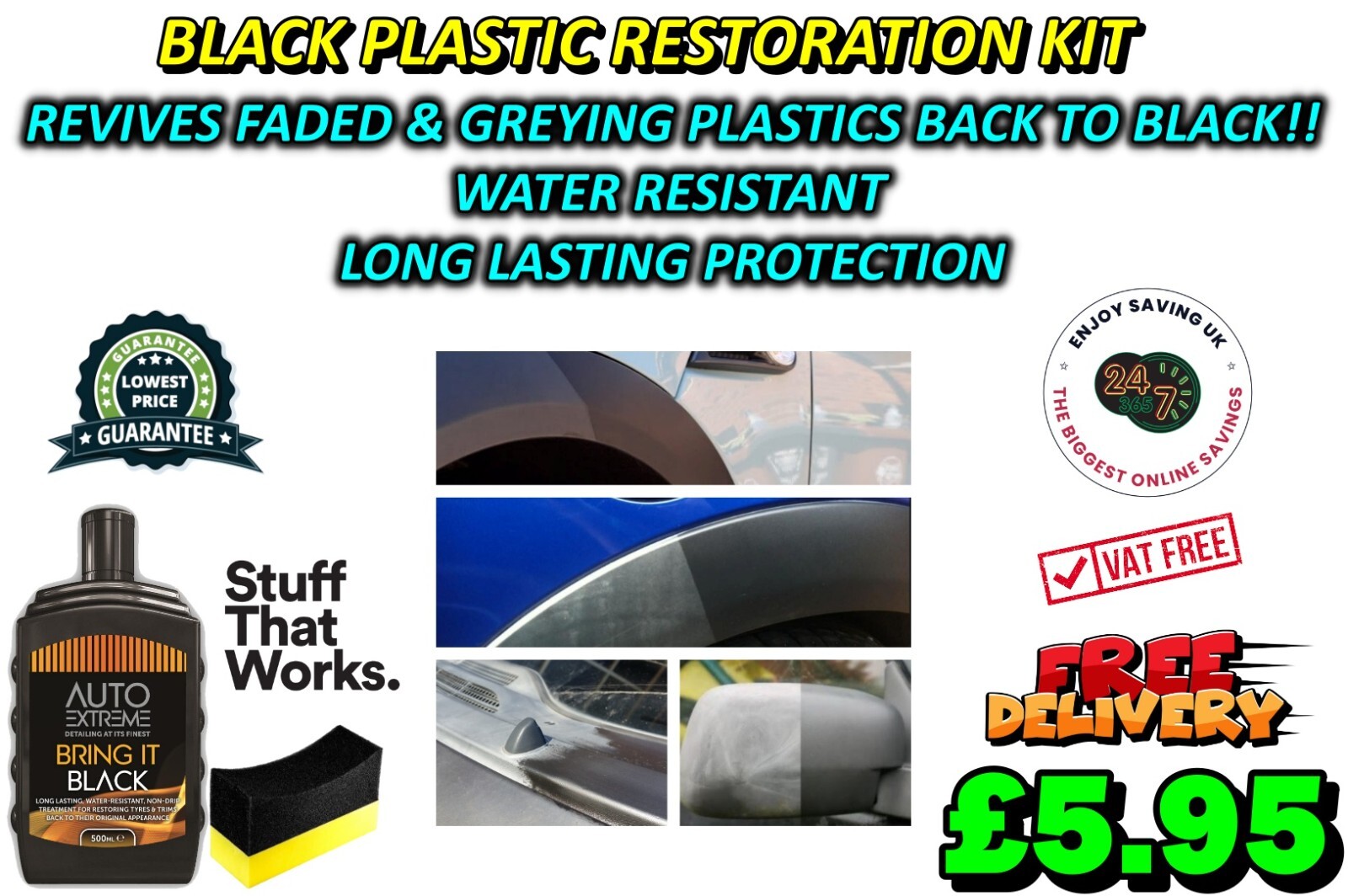 Autoglym Bumper & Trim Gel 325ml for sale online eBay