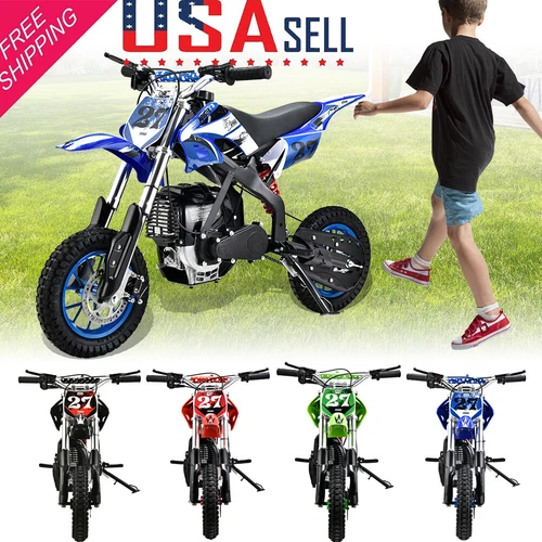 40cc Dirt Bike 4-Stroke Mini Dirt Bike Pit Bike Off Road Gas Motorcycle for Kids