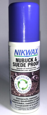 Nikwax Nubuck & Suede Waterproofing 4.2oz. #771. Sponge on. Ships in 24