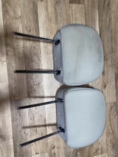 BEIGE 2012-2014 KIA RIO LX SEDAN FRONT LEFT & RIGHT SIDE SEAT HEADREST SET OEM