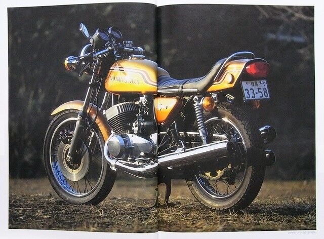 Book Bike Best Collection Kawasaki 1954-1995 Z1 Z W1 Meguro Mach 