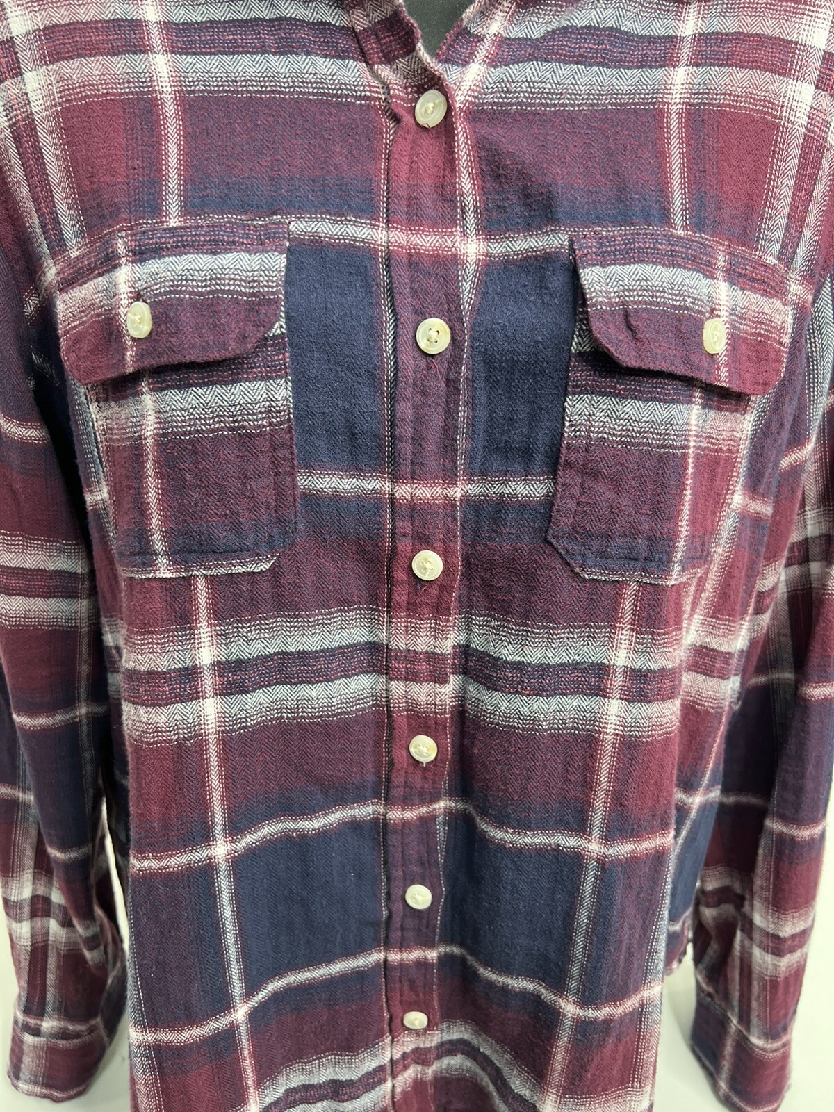 Universal Thread Womens Small Button Up Flannel S… - image 5