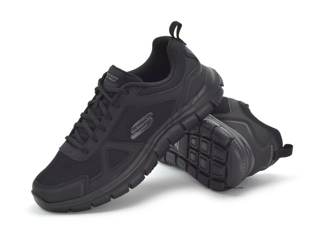 skechers plain black