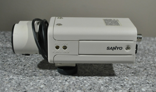 Sanyo VCB-3524 B/W CCD Security Camera ~ 24V AC 60Hz 2.8W Commercial CCTV