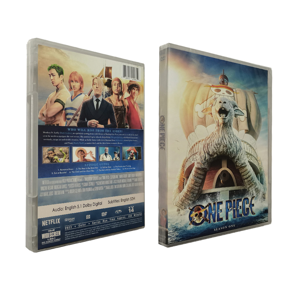 One Piece Live Action Season 1 DVD 3 Disc Box Set New & Sealed US Fast