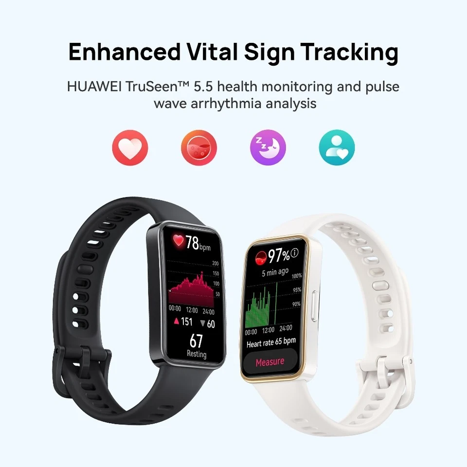 Huawei Band 9 / 9 NFC Smartband Bracelet 1.47" AMOLED Heart Rate Blood Oxygen - Image 4 of 4