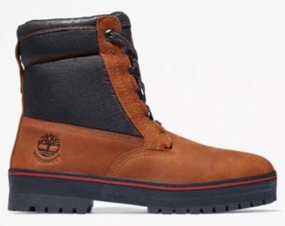 NEW TIMBERLAND Spruce Mountain WP Warm Lined Boot, Rust Full Grain
