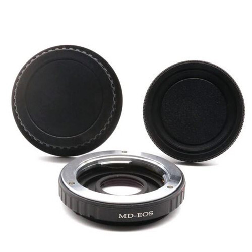 MD-EOS anello adattatore obiettivo Minolta MD per Canon EOS CON LENTE INFINITO - Foto 1 di 4