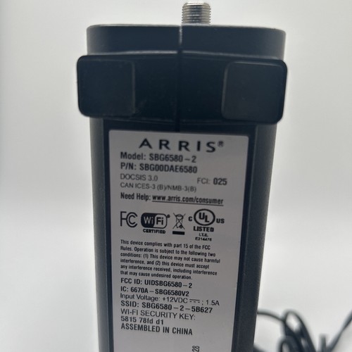 arris sbg6580-2 - 第 5/5 張圖片