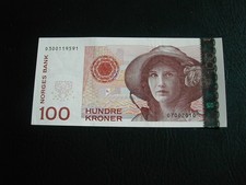 Norway 100 Kroner Banknote 2003  /  Unc.