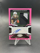 2025 Panini Certified - Freshman Fabric Mirror Signatures Ashton Jeanty #FBC-AJY