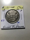 1947 Canada  Silver Half  Dollar: Straight 7