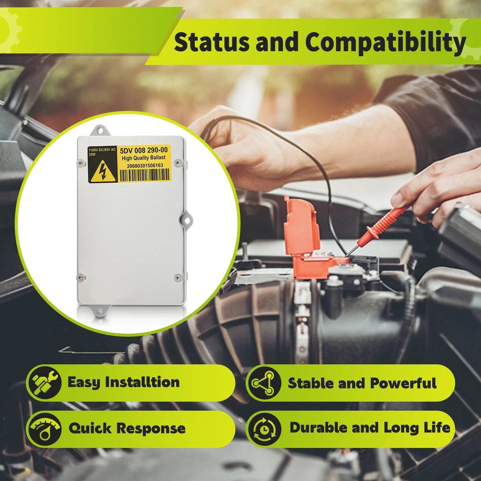 New HID Xenon Ballast & Igniter&D2S Bulb For Mercedes-Benz CLS550 CLS63 AMG R350 - Image 3 of 4