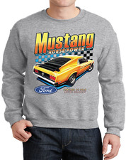 Ford Mustang Sweatshirt Crewneck Ford Mustang Horsepower Accessories Gifts