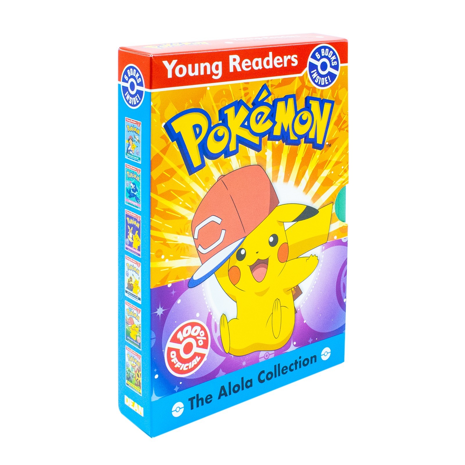 Young Readers Pokémon Level 2 Passport to Reading Alola Collection 6 Books Box