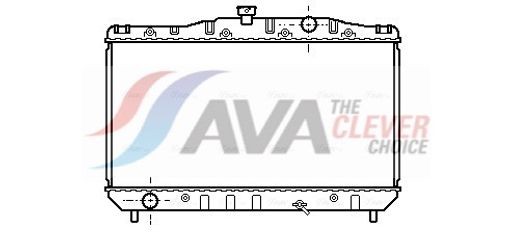 Fits AVA TO2044 WATER COOLER TOYOTA CARINA MK IV (1984) CARINA II 1.6