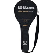 Wilson Graphite Quad 110 Tennis Racket 4 3/8 Grip with Bag Long String Tech
