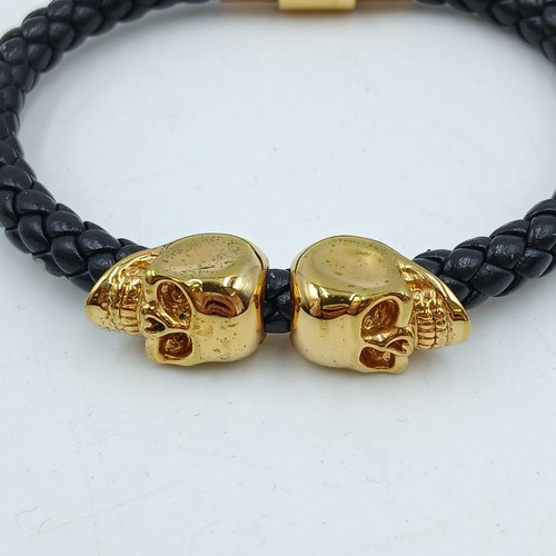 Northskull London 18ct Gold Plated Bracelets - Set Of 2 - Combined RRP £350 - Picture 7 of 13