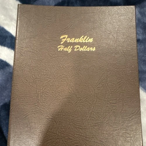 Franklin Half Dollar Collection 1948-1963 Dansco Album First Commemorative Mint…