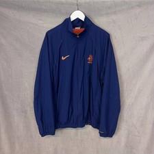 Netherlands 1990s Player Issue Nike Track Jacket XL Vintage Football Jacket