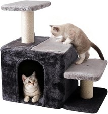 3-in-1 Pet Stairs for Cats, Indoor Steps Old Cat,Ladders High Bed...