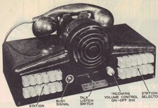 1948 RAULAND 2400 INTERCOMMUNICATION SERVICE MANUAL PHOTOFACT schematic diagram
