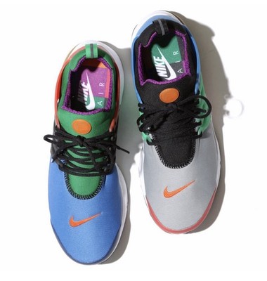 Size 10 Nike BEAMS x Air Presto QS Japan Exclusive Ltd Ed Star Blue Multi 886043