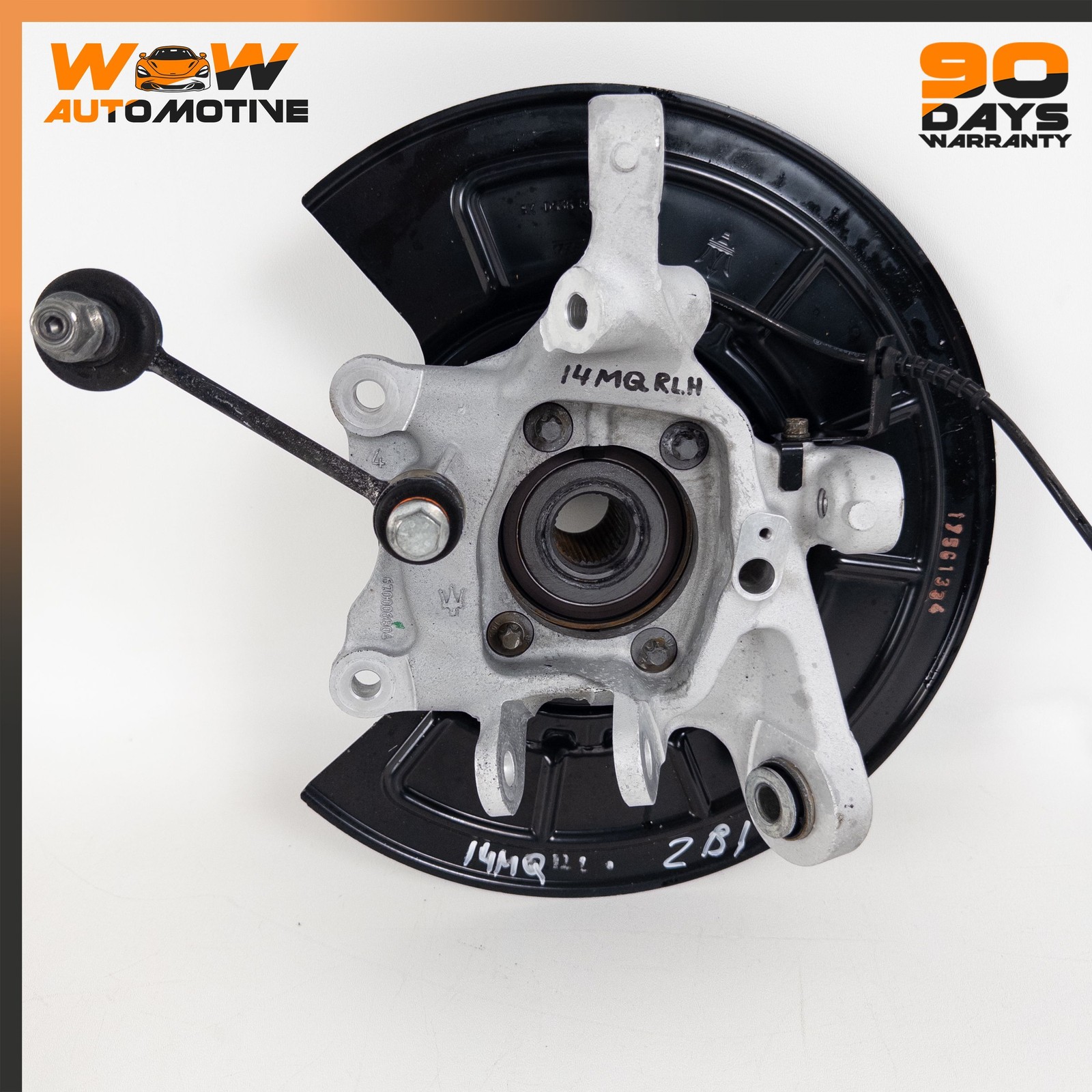 13-19 MASERATI QUATTROPORTE GTS REAR LEFT DRIVER SIDE SPINDLE KNUCKLE HUB OEM