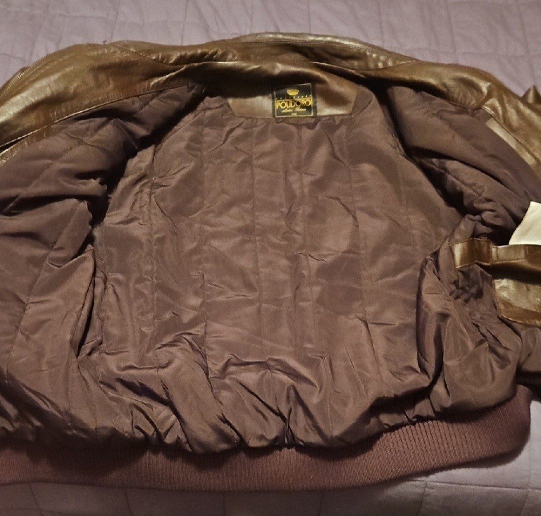 Brown Leather Jacket - image 2