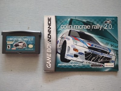 Colin McRae Rally 2.0 - Nintendo Game Boy Advance U.S. GBA Game with manual!