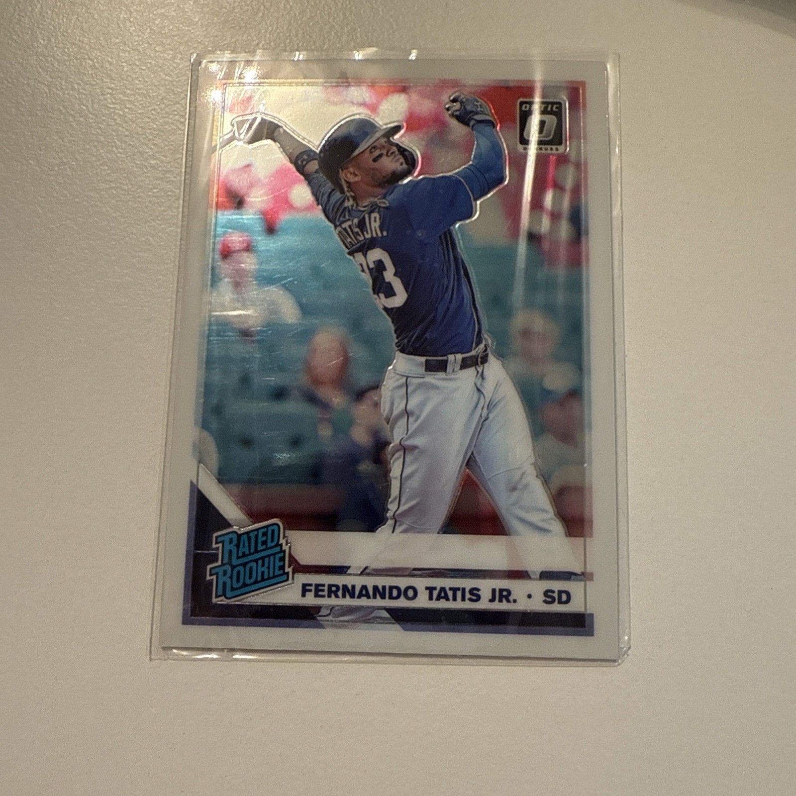 2019 Donruss Optic Fernando Tatis Jr. Rated Rookie #84