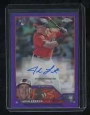 2023 Topps Chrome Update #AC-JLE Josh Lester Autographs Purple 091/250