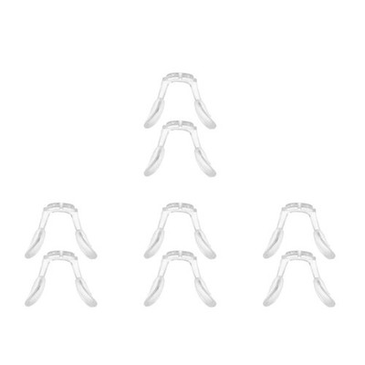 4 Pieces Silikon-Nasenpads Für Brillen Silikon-Brillen-Nasenpads