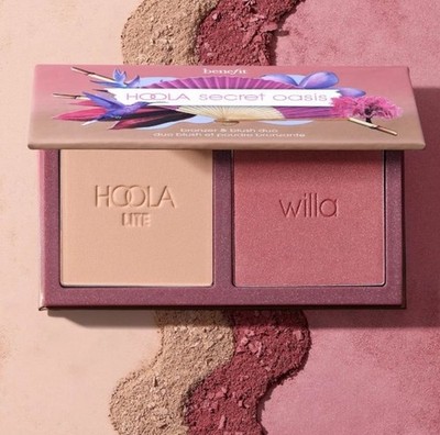 BENEFIT Hoola Secret Oasis Hoola Lite Matte Bronzer & Willa Blush