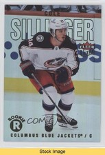 2021-22 Upper Deck Fleer Ultra Rookies Rainbow Foil Cole Sillinger #211 READ 5b7