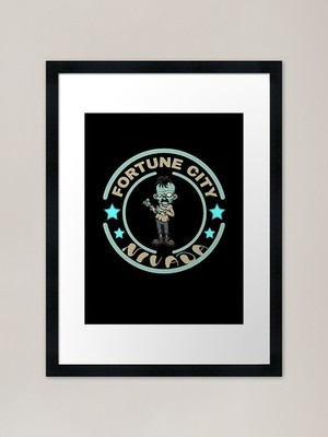 Fortune City Nivada - Dead Rising 2 gerahmtes Wandbild Poster Leinwanddruck Bild