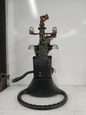 #ad #ad 92 97 Ford F150 F250 STEERING COLUMN MANUAL STICK SHIFT MT Black No Tilt key $300.00