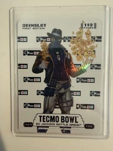 2026 Bo Jackson Battle Arena Tecmo - Coinslot ST370 Sore Thumb Fire Daniel Jones