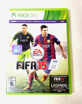 FIFA 15 (Microsoft Xbox 360, 2014) EA Sports Soccer Video Game No Manual TESTED