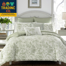 - Queen Comforter Set, Reversible Cotton Bedding, Includes Matching Shams with B