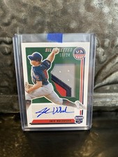 2022 Panini USA Stars & Stripes Jack Washburn Silhouettes Patch Auto 16/24