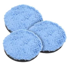 3 Pcs Polishing Pads, Buffing Pads, Microfiber Polishing pad for Car 